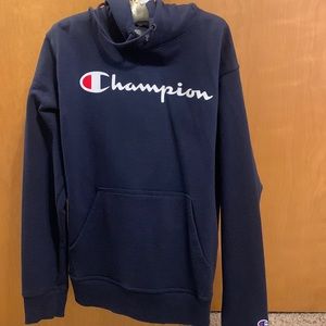 Like new navy Champion hoodie